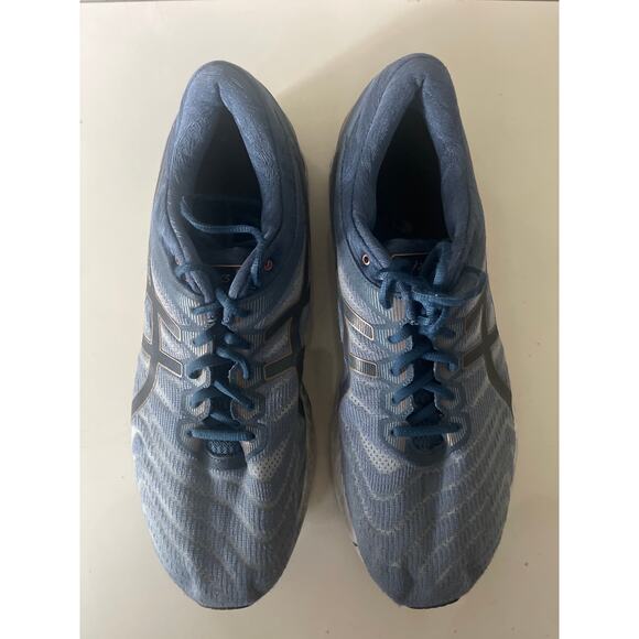 ASICS Gel-Nimbus 25 Running Shoes – Men’s 13 (Blue/Gold) - Picture 3 of 5